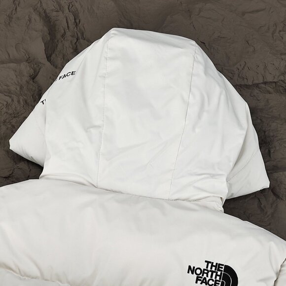 The North Face White Long Down Jacket - Picture 4 of 9